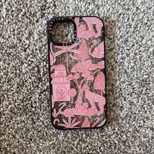 CHEETAH PINK PARADISE casetify iPhone 13 case